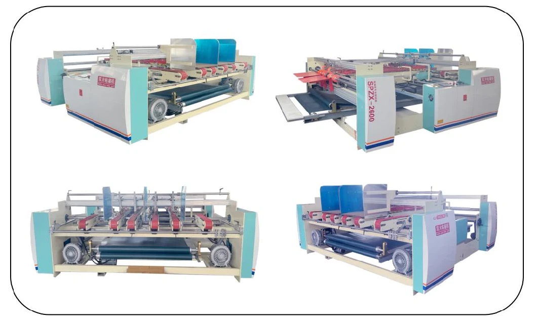 Automatic 6.6kw Corrugated Paper Board Card Carton Folder Gluing Machine