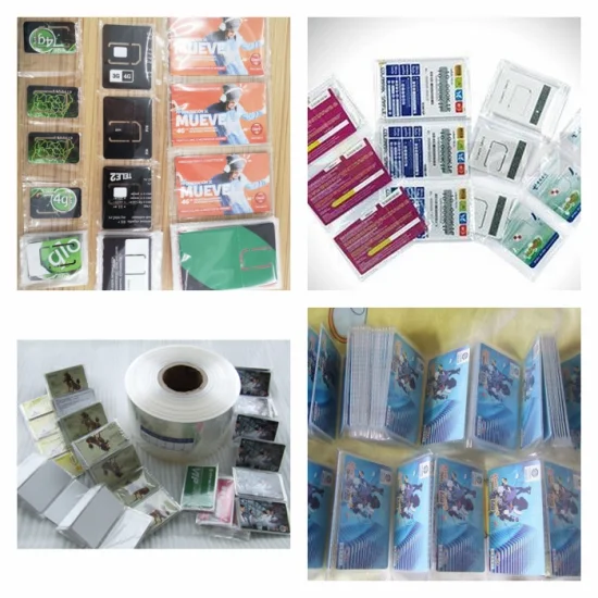 초음파 씰링 SIM 카드 포장 기계 PVC 카드 포장 기계